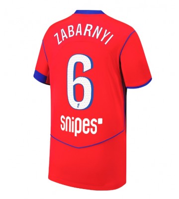 Paris Saint-Germain Illia Zabarnyi #6 Tredje Tröja 2025-26 Kortärmad